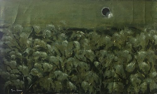 Total Solar Eclipse 1999. di Mona Asmar Hecker, Pittura in vendita su Singulart