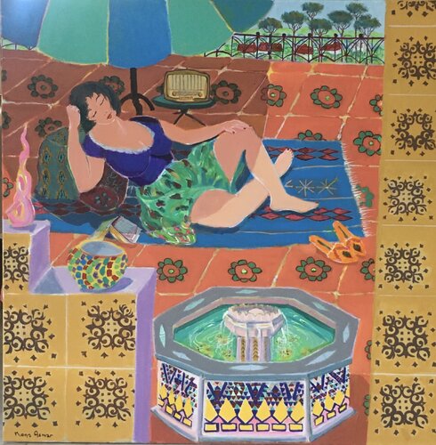 ON A HOT SUMMER DAY Mona Asmar Hecker