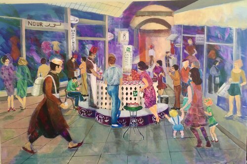 Deeply human di Mona Asmar Hecker, Pittura in vendita su Singulart