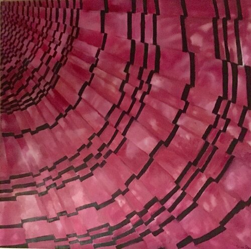 Gazing the sun par Mona Asmar Hecker, Peinture en vente sur Singulart