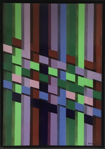 Warp & weft von Mona Asmar Hecker, Malerei kaufen auf Singulart