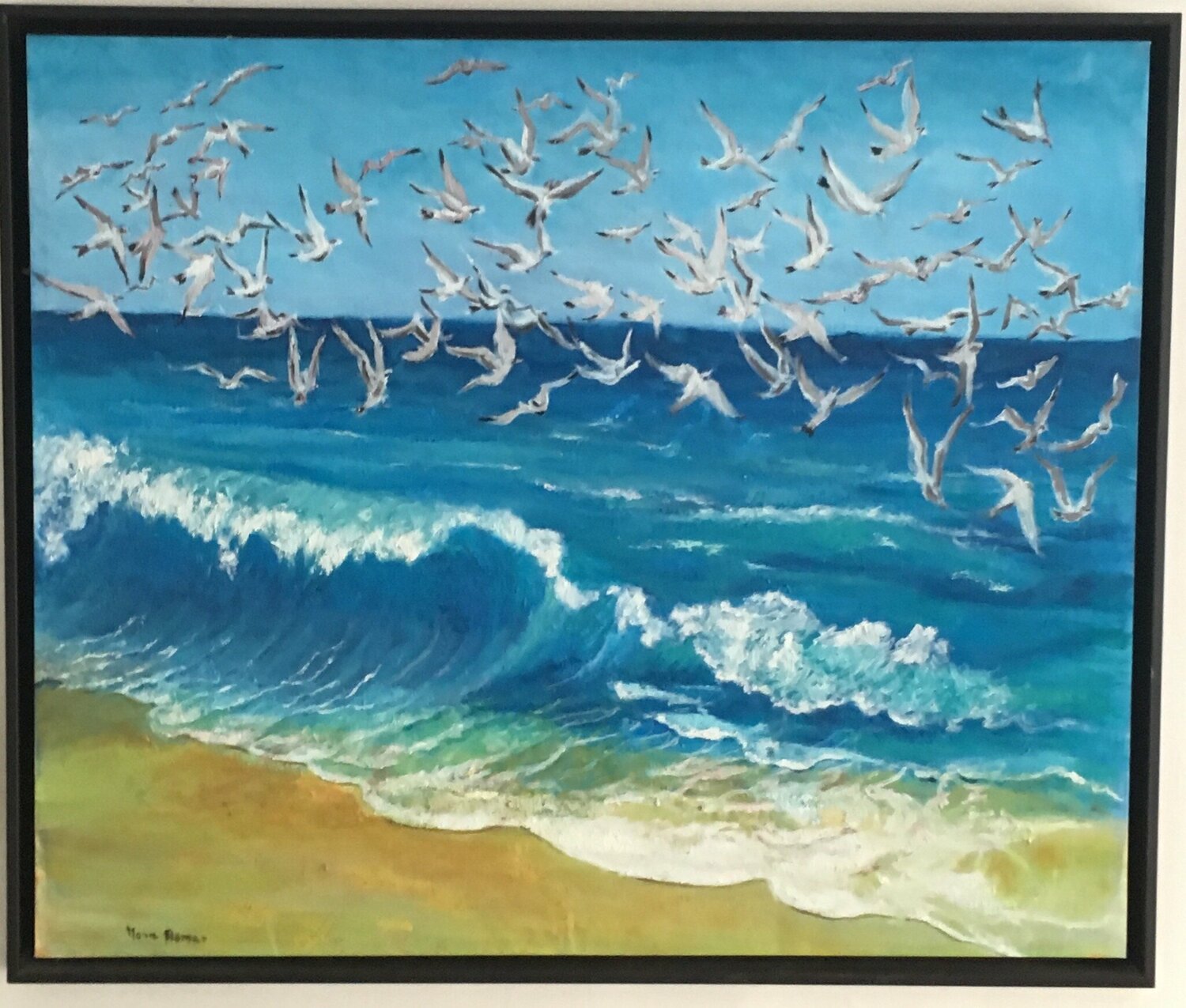 Seagulls call Mona Asmar Hecker