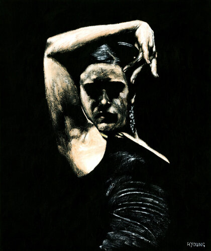 Flamenco Soul von Richard Young, Malerei kaufen auf Singulart