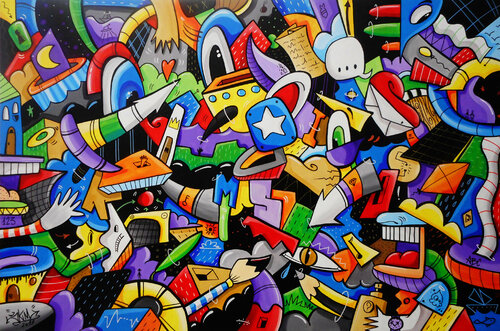 Un giorno di nuovo mi sorriderai by SKIM Francesco Forconi, Painting for Sale on Singulart