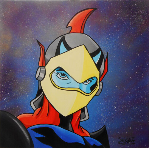 Actarus - goldrake by SKIM Francesco Forconi, Painting for Sale on Singulart