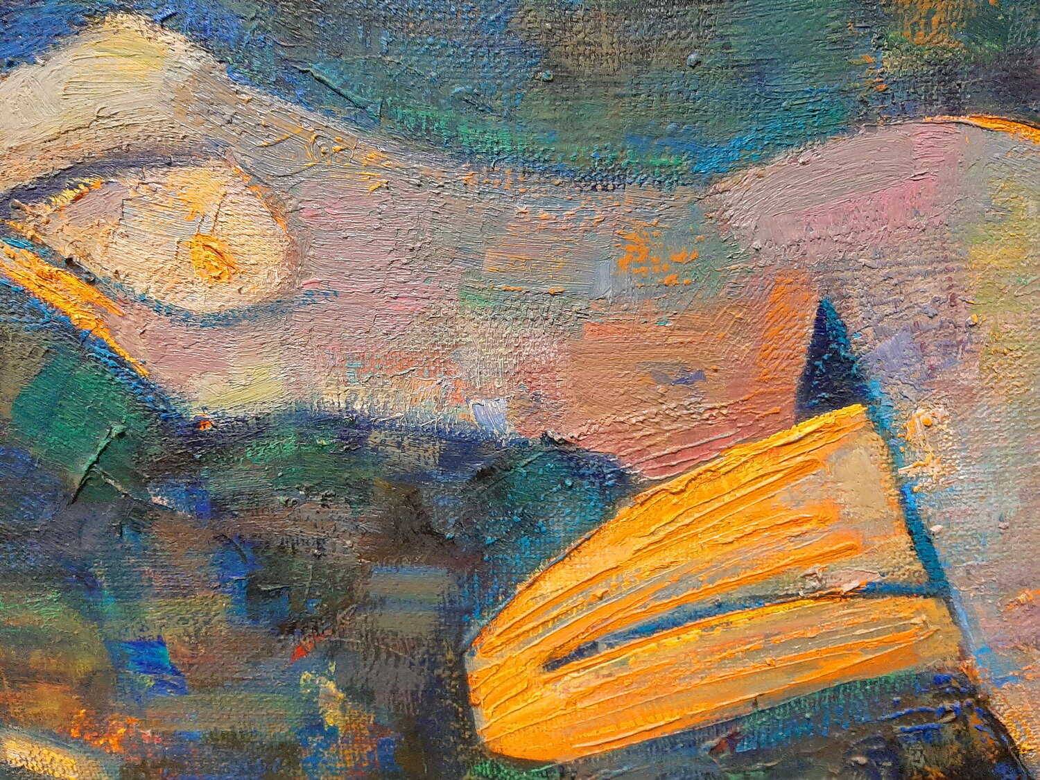 Reflexes by Alex Rubanov (2004) Painting Oil on Canvas SINGULART