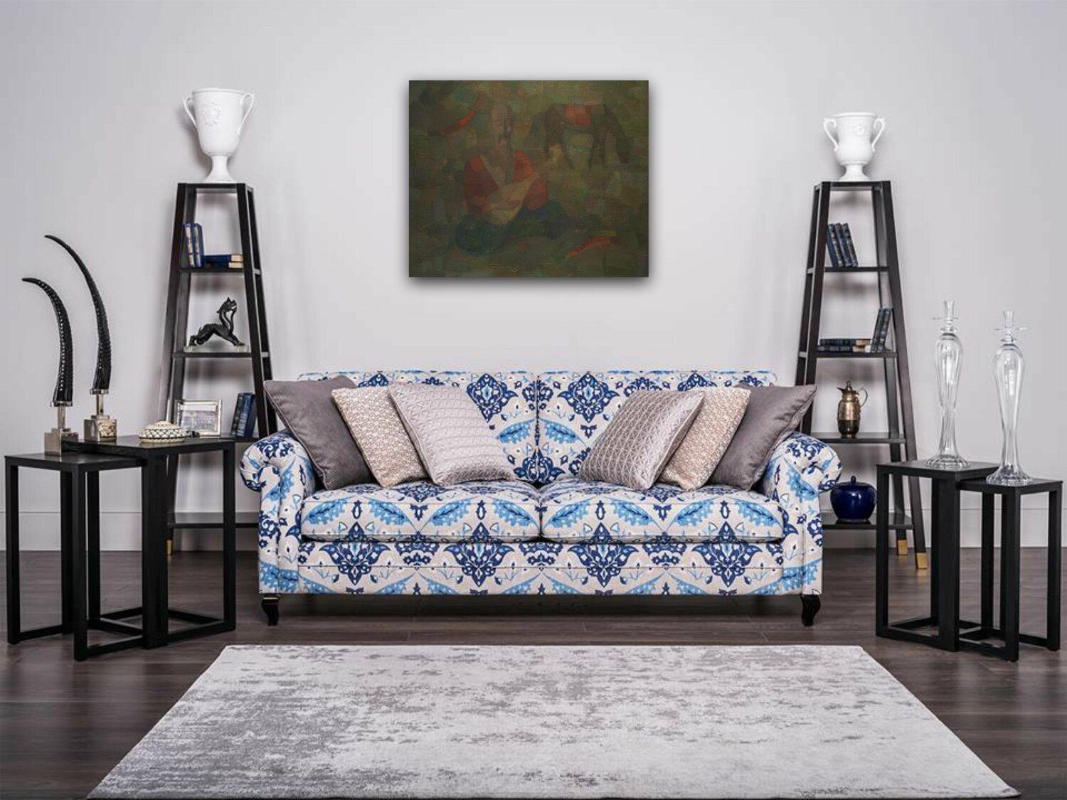 Kozak Mamay by Alex Rubanov (2015) Painting Acrylic, Oil on Canvas