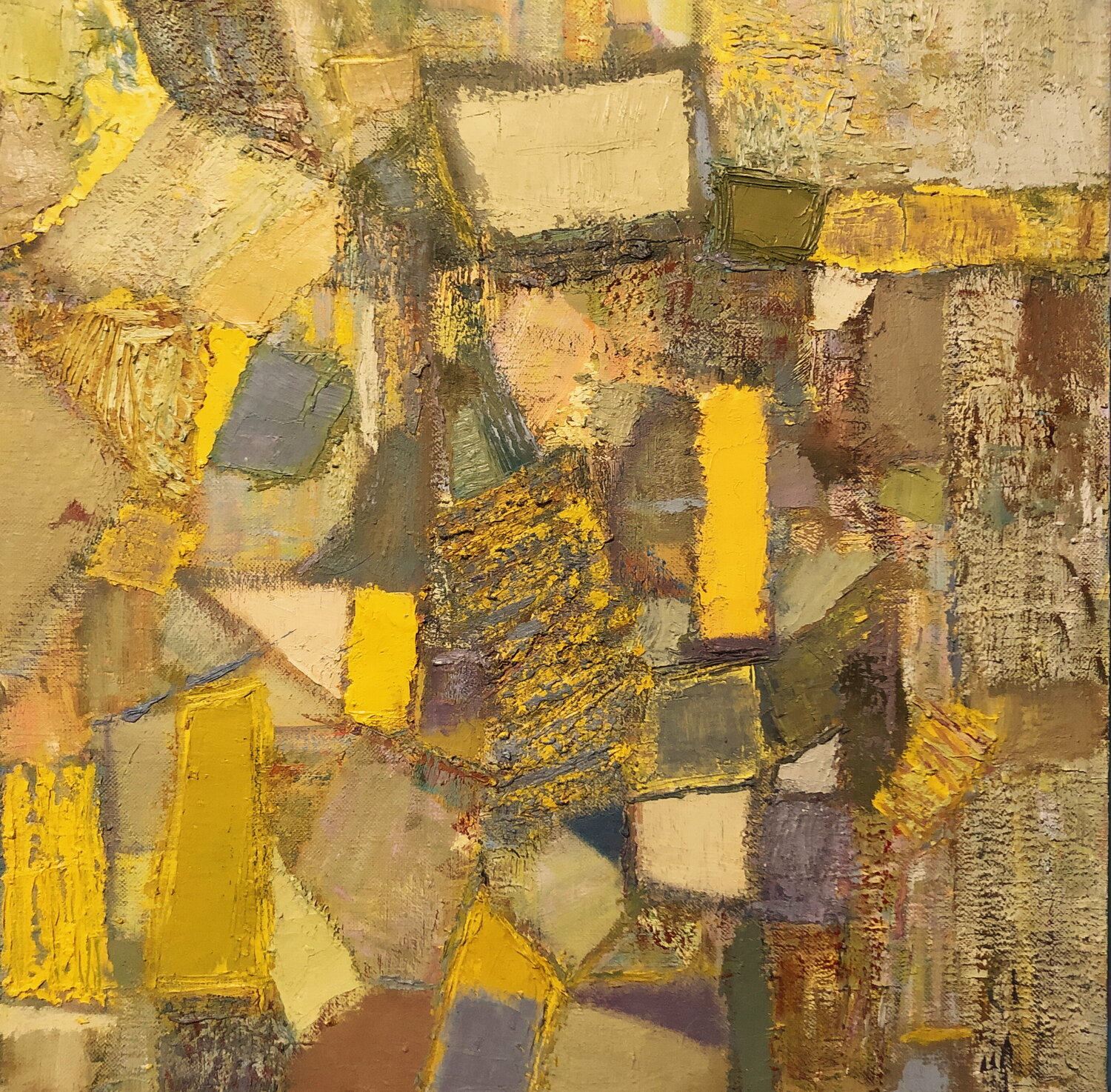 Yellow by Alex Rubanov (2021) Painting Oil on Canvas SINGULART