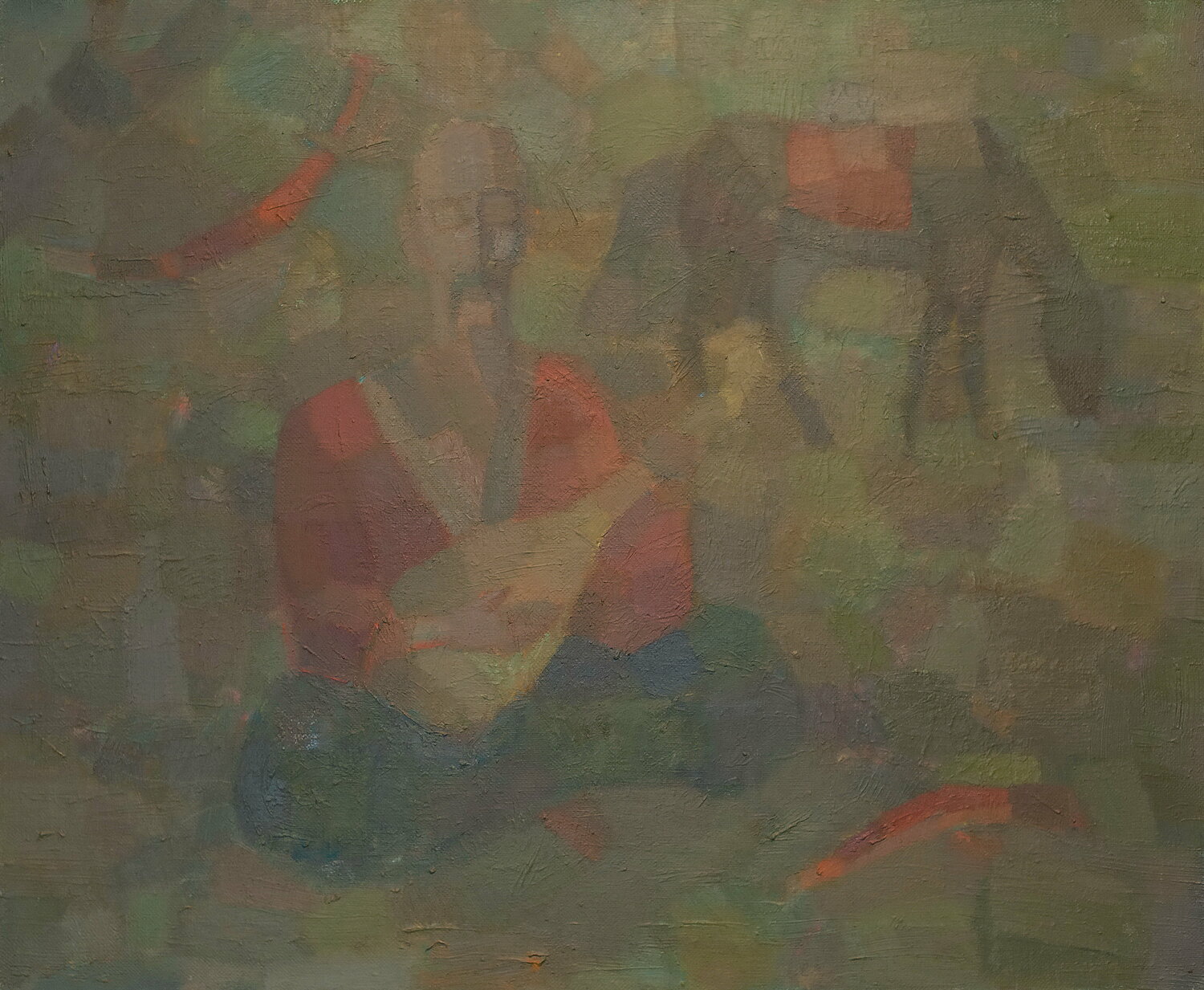 Kozak Mamay by Alex Rubanov (2015) Painting Acrylic, Oil on Canvas