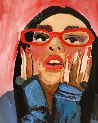 Where the Body Holds di Winibey Lopez, Opera su carta in vendita su Singulart
