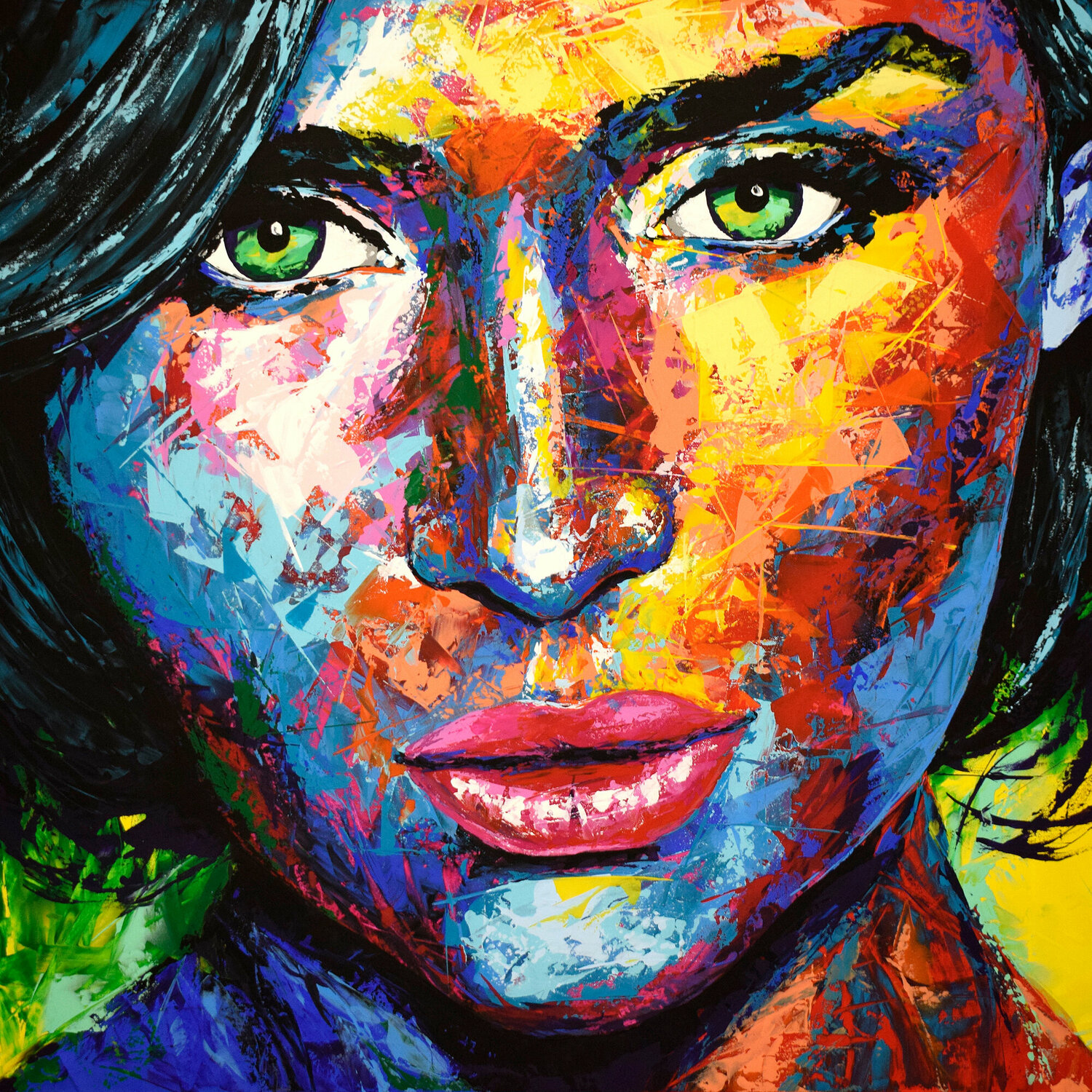 Original 47 face portrait Eugen Dick