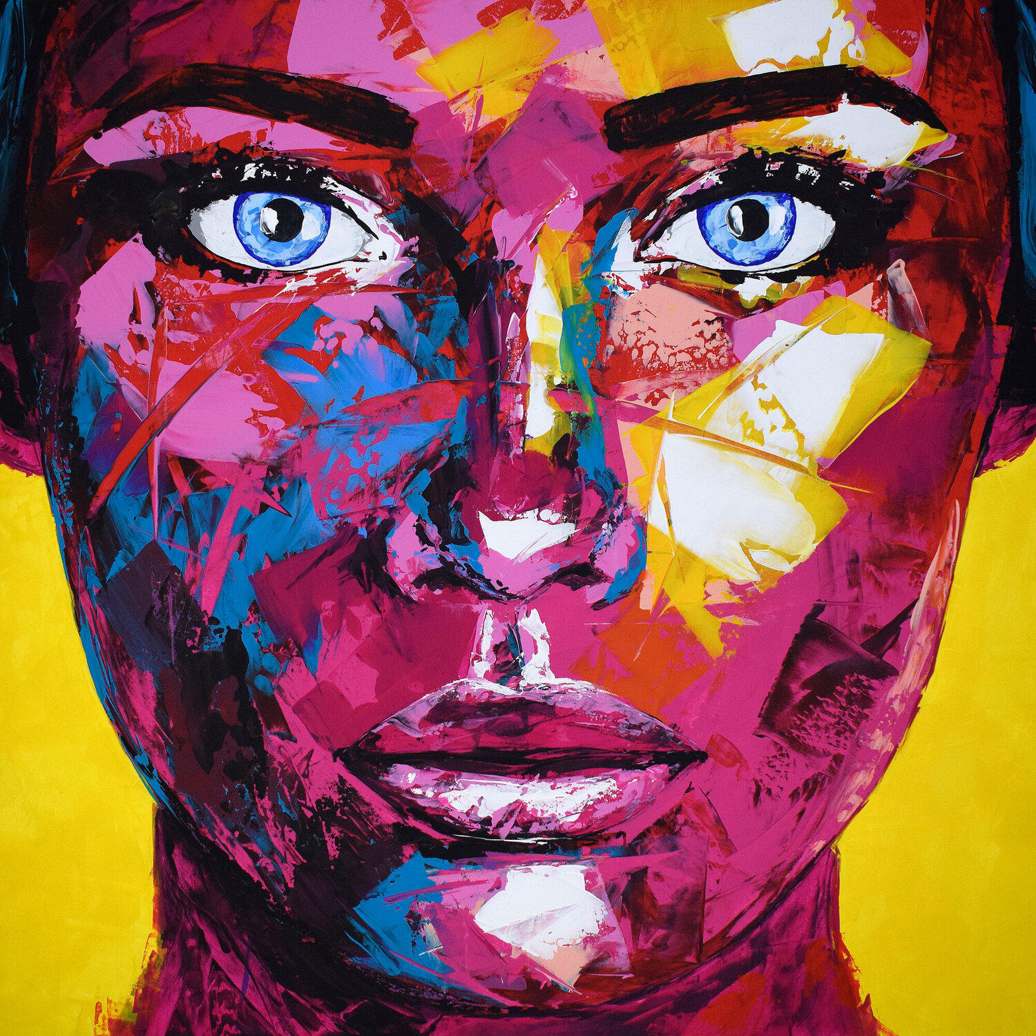 Original 72 face portrait Eugen Dick