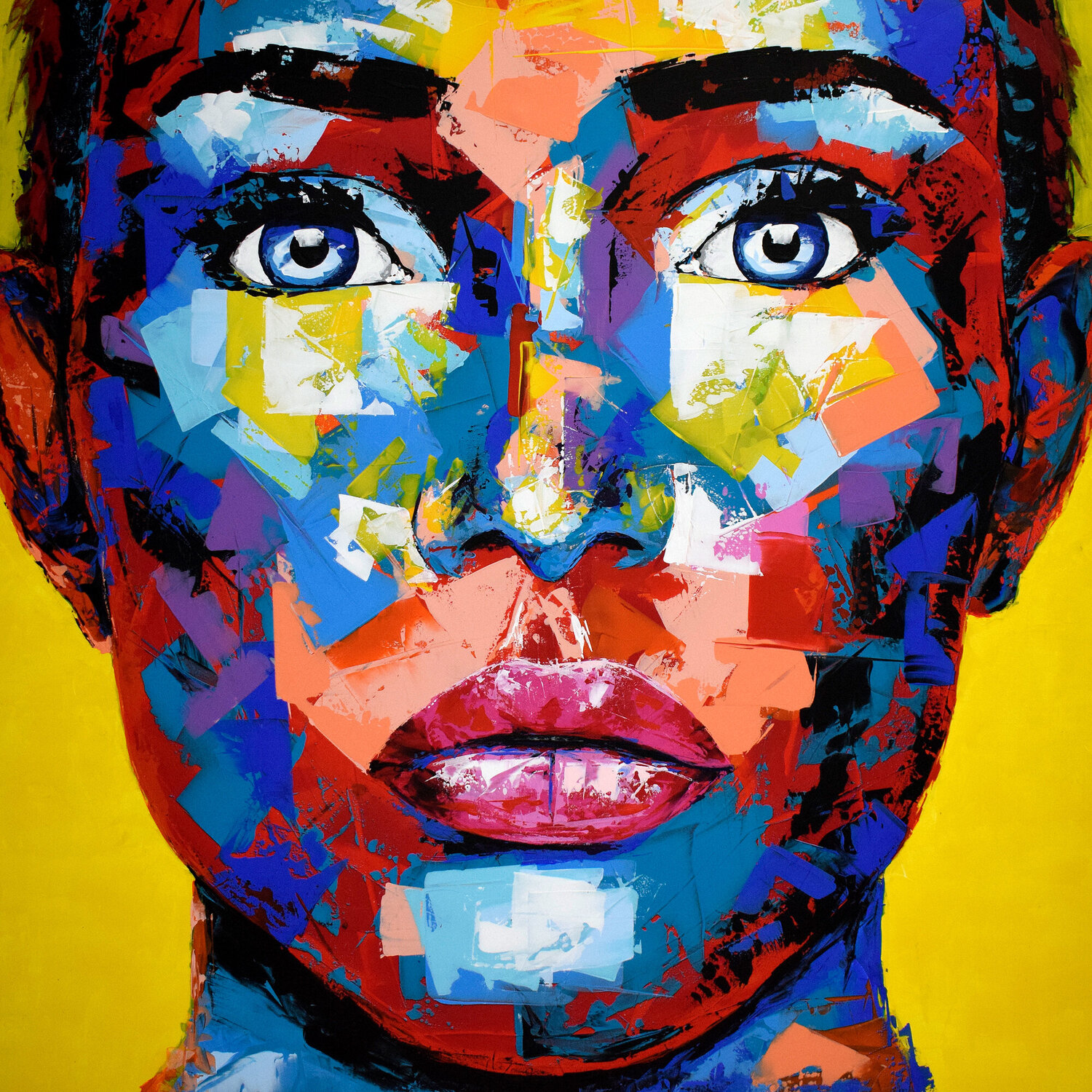 Original 55 face portrait Eugen Dick