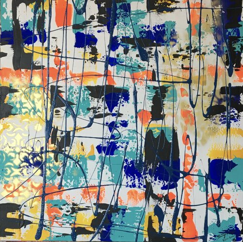 Vielen Dank! van Cinthya Picazo, Schilderij te koop op Singulart