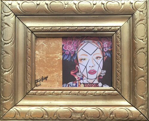 Golden van Cinthya Picazo, Schilderij te koop op Singulart
