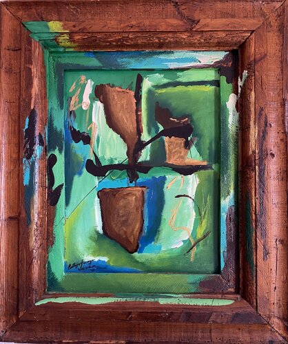 Abstract - Wild Nature van Cinthya Picazo, Schilderij te koop op Singulart