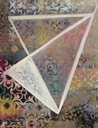 Cosmos 🪐✨ van Cinthya Picazo, Schilderij te koop op Singulart