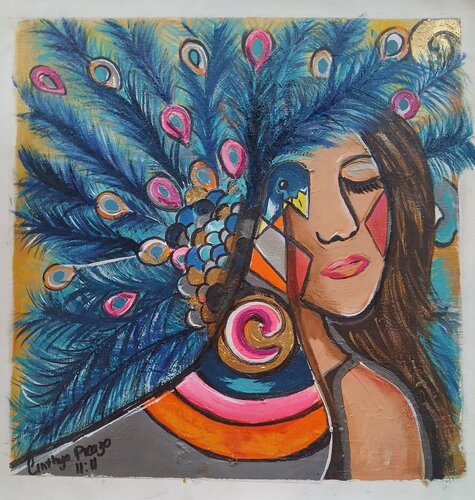 Connection 11:11 par Cinthya Picazo, Peinture en vente sur Singulart