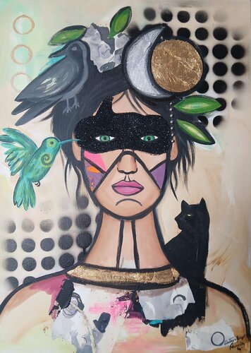 Intuición "intuition" by Cinthya Picazo, 絵画 for Sale on Singulart