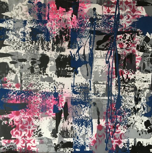 Luna "Moon" van Cinthya Picazo, Schilderij te koop op Singulart
