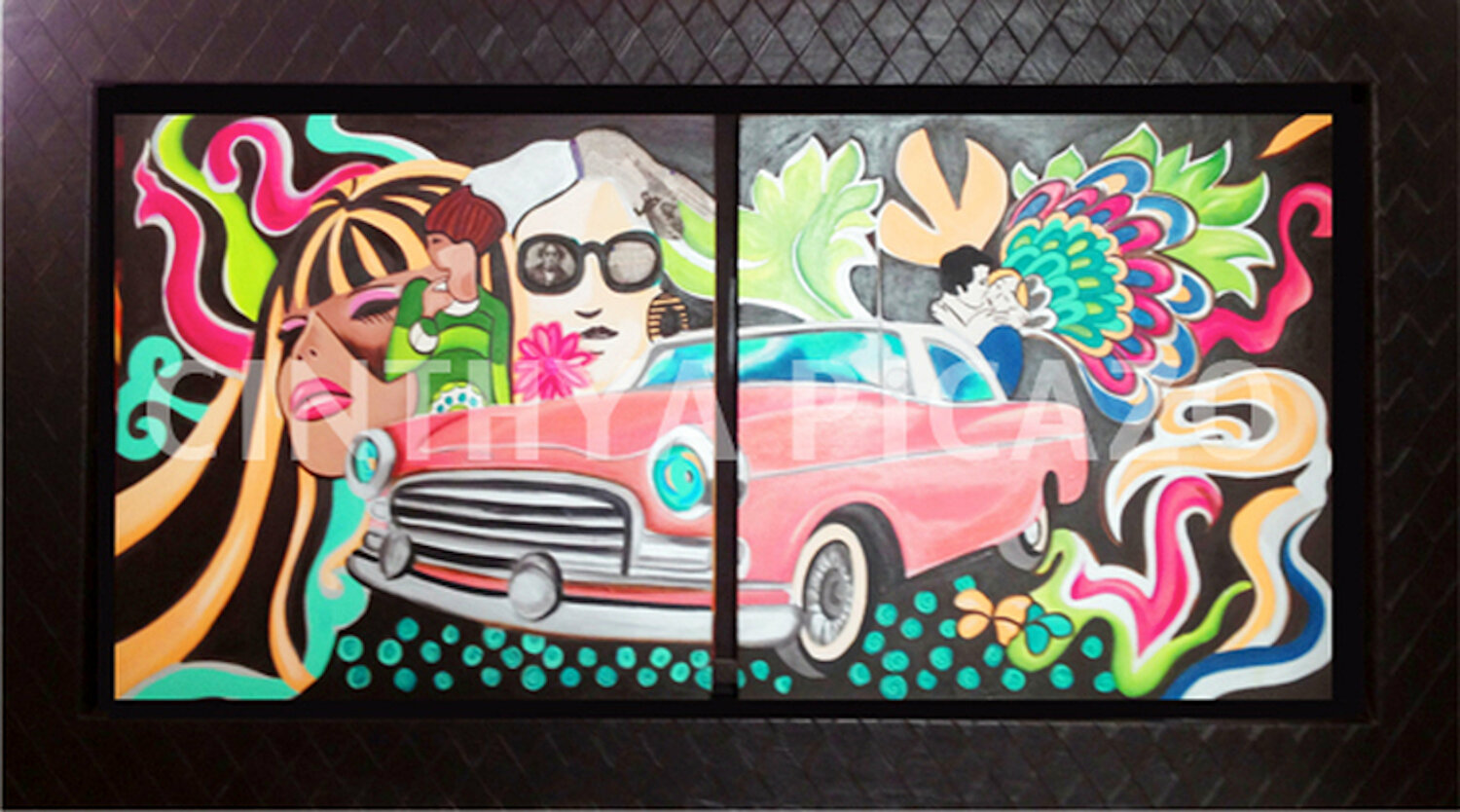 Double Fantasy. (John Lennon) Cinthya Picazo Pintura original en venta