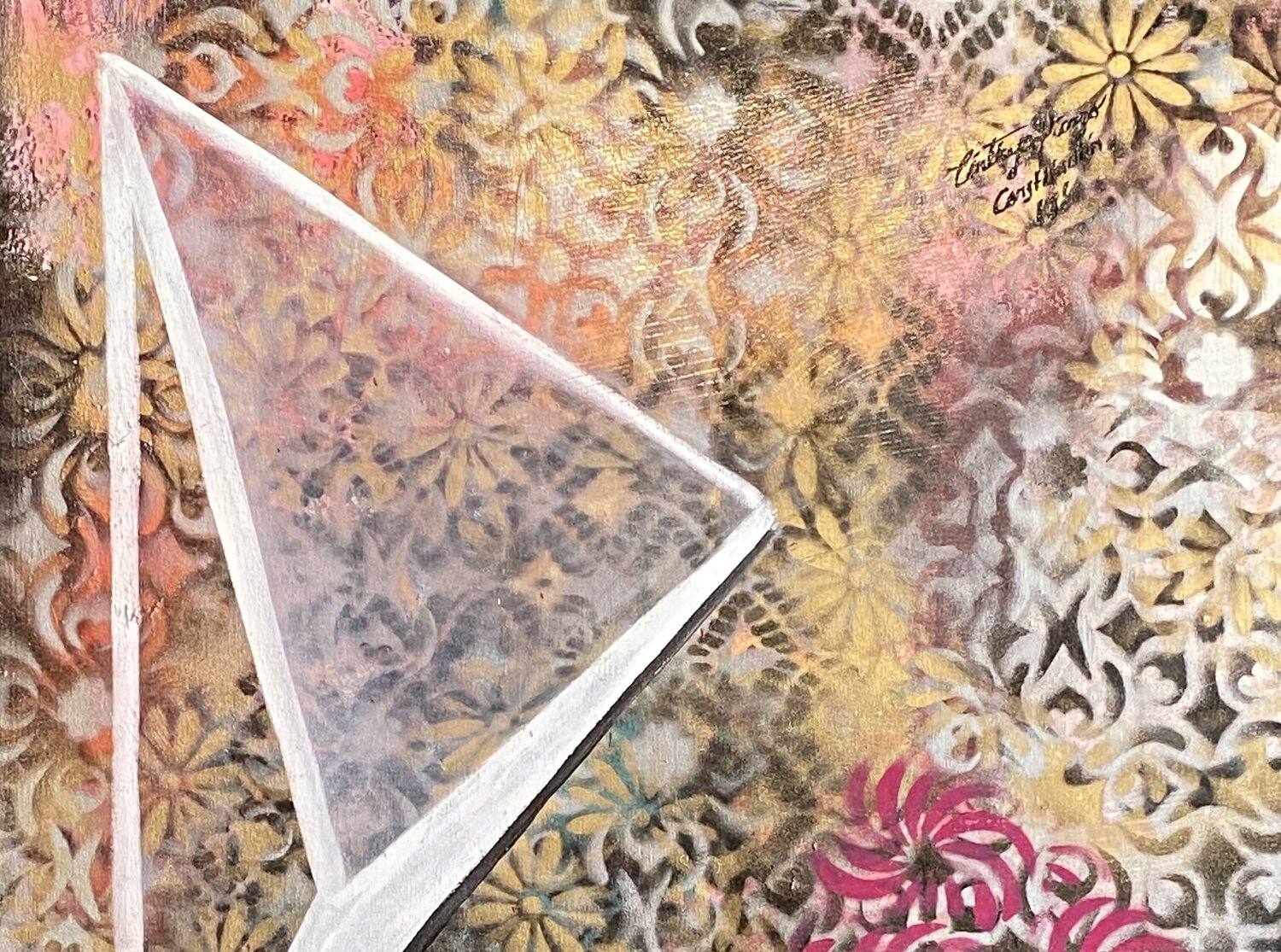 Constelación 🌌 Cinthya Picazo Origineel schilderij te koop