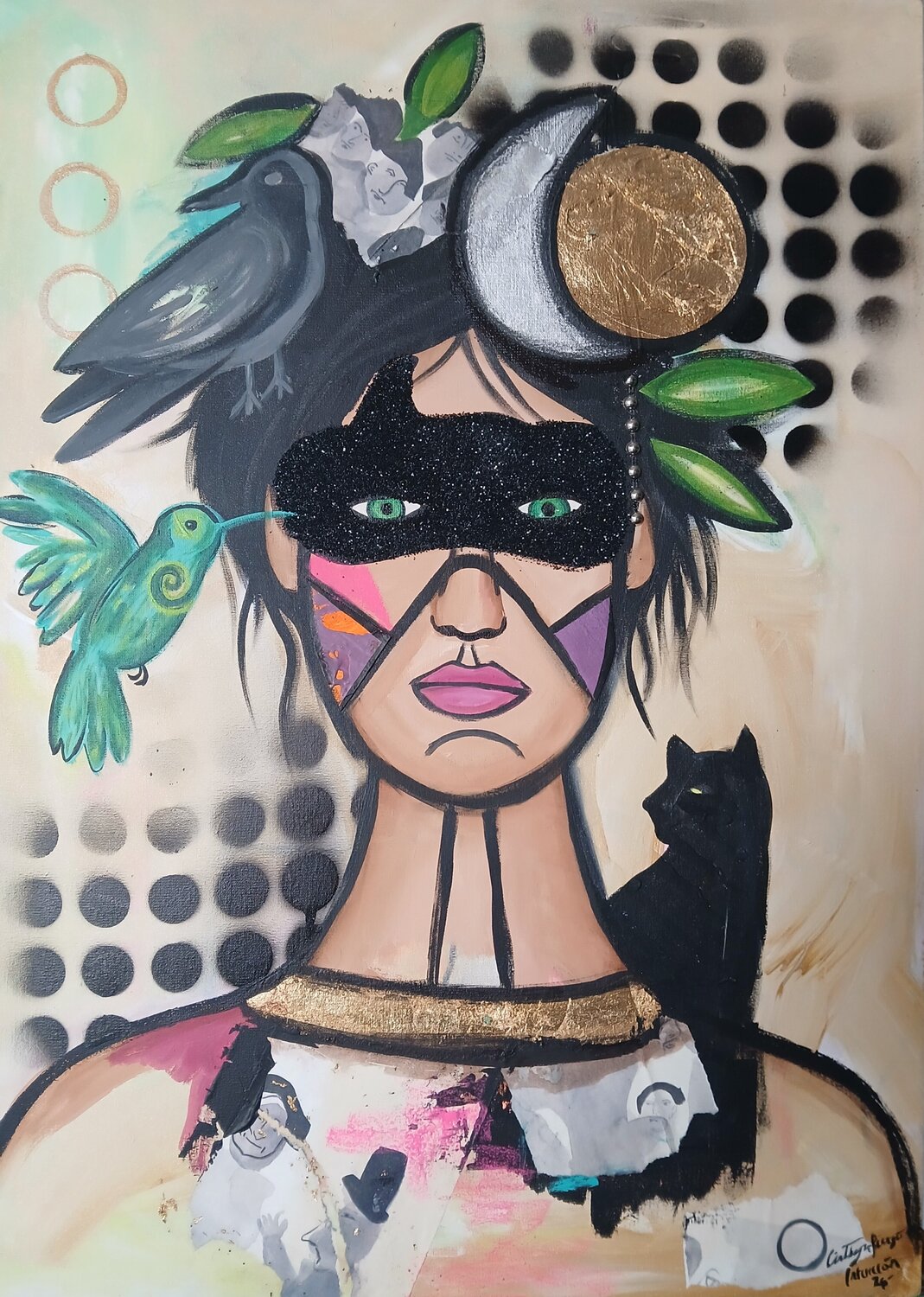 Intuición "intuition" Cinthya Picazo Peinture originale à vendre