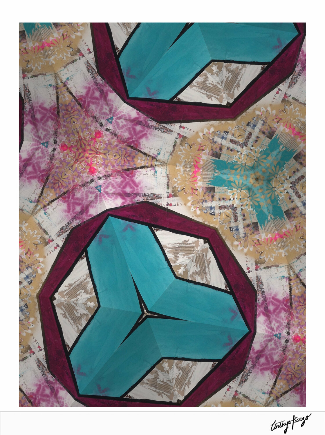 Geometria Reflexes of me Cinthya Picazo Digitale in vendita