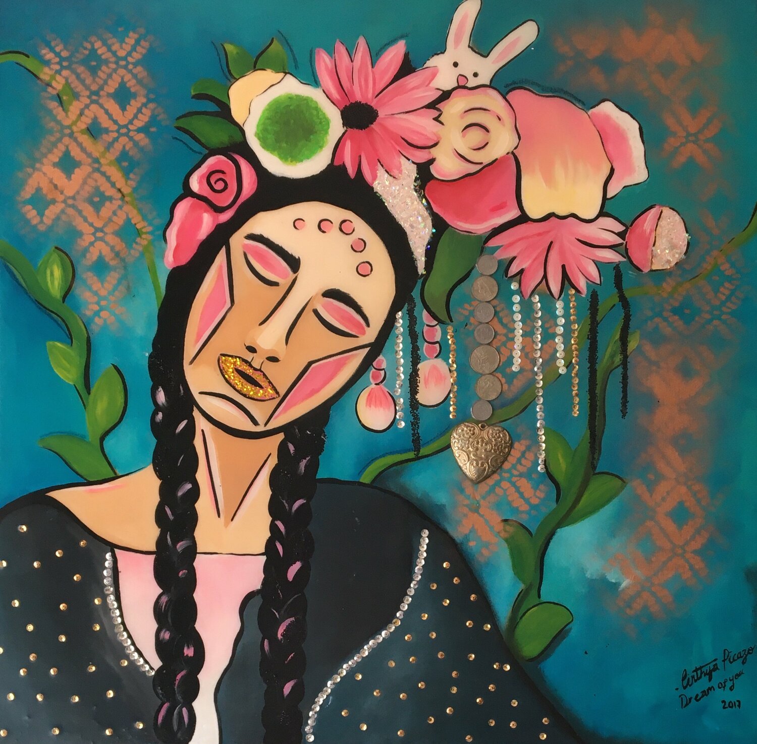 Dream of you Cinthya Picazo Origineel schilderij te koop