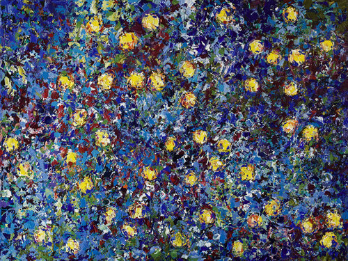 Un dia de primavera - A day in spring by Pia Andersen, Painting for Sale on Singulart