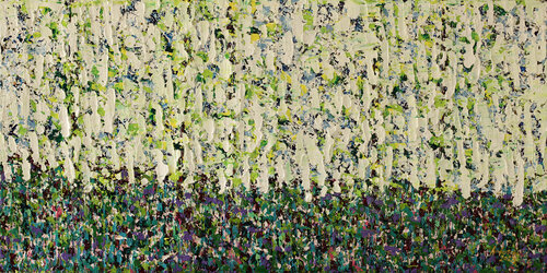 Hidden forest von Pia Andersen, Malerei kaufen auf Singulart