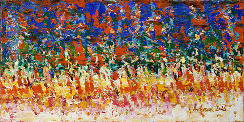 Desde mi ventana I by Pia Andersen, Painting for Sale on Singulart
