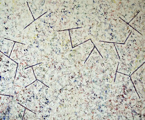 Pa vej gennem von Pia Andersen, Malerei kaufen auf Singulart