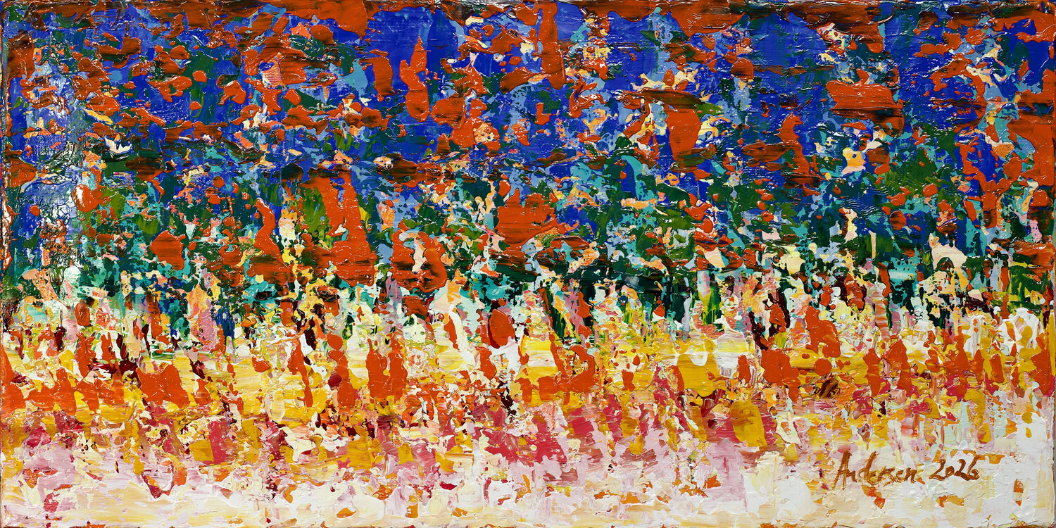 Desde mi ventana I Pia Andersen Original painting for sale