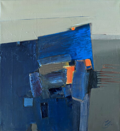 A piece of sky di Yaryna Shumska, Pittura in vendita su Singulart