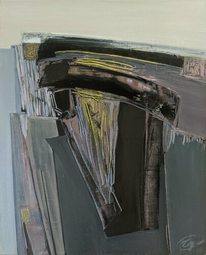 Falling in the sky di Yaryna Shumska, Pittura in vendita su Singulart