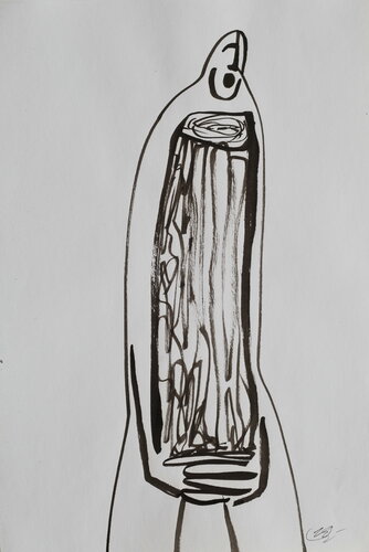 A burden di Yaryna Shumska, Disegno in vendita su Singulart
