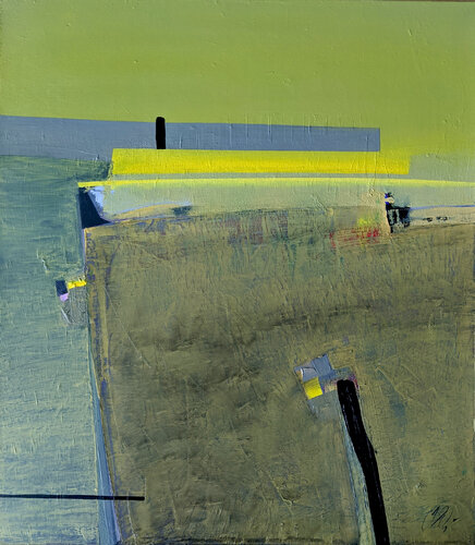 Confrontation point 1 di Yaryna Shumska, Pittura in vendita su Singulart