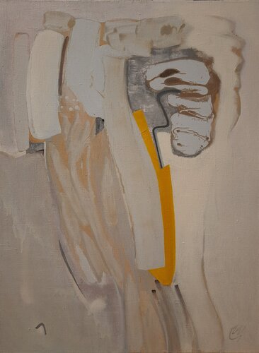 A blade reflecting the sunlight di Yaryna Shumska, Pittura in vendita su Singulart