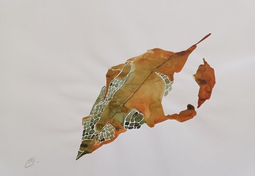 Stories of dissappearance. Cracking di Yaryna Shumska, Opera su carta in vendita su Singulart