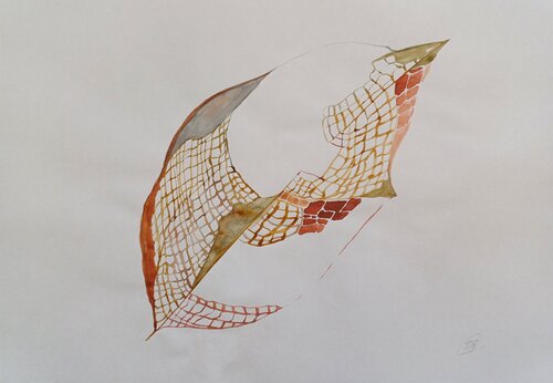 Stories of dissappearance. A trace of forest di Yaryna Shumska, Opera su carta in vendita su Singulart