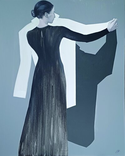 I am still dancing with you di Yaryna Shumska, Pittura in vendita su Singulart