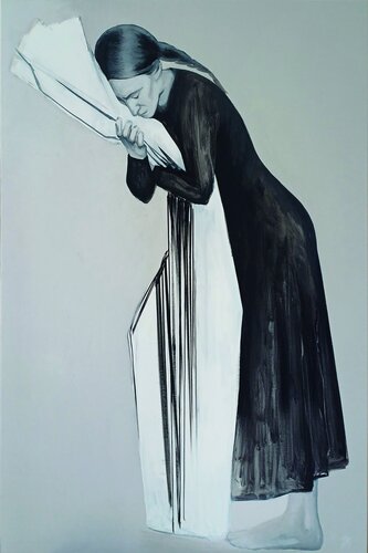 I hug you tightly di Yaryna Shumska, Pittura in vendita su Singulart