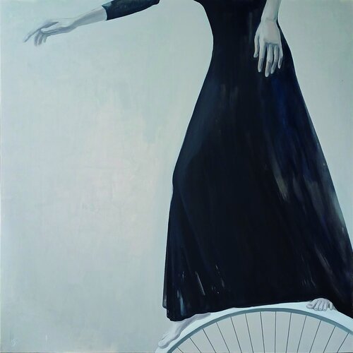 Around in circles di Yaryna Shumska, Pittura in vendita su Singulart