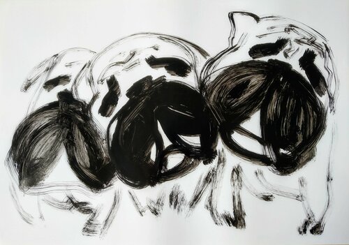 Look at me! van Yaryna Shumska, Tekening te koop op Singulart