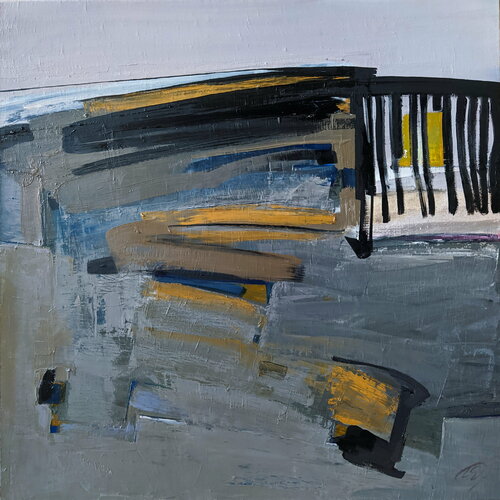 Southern coast di Yaryna Shumska, Pittura in vendita su Singulart