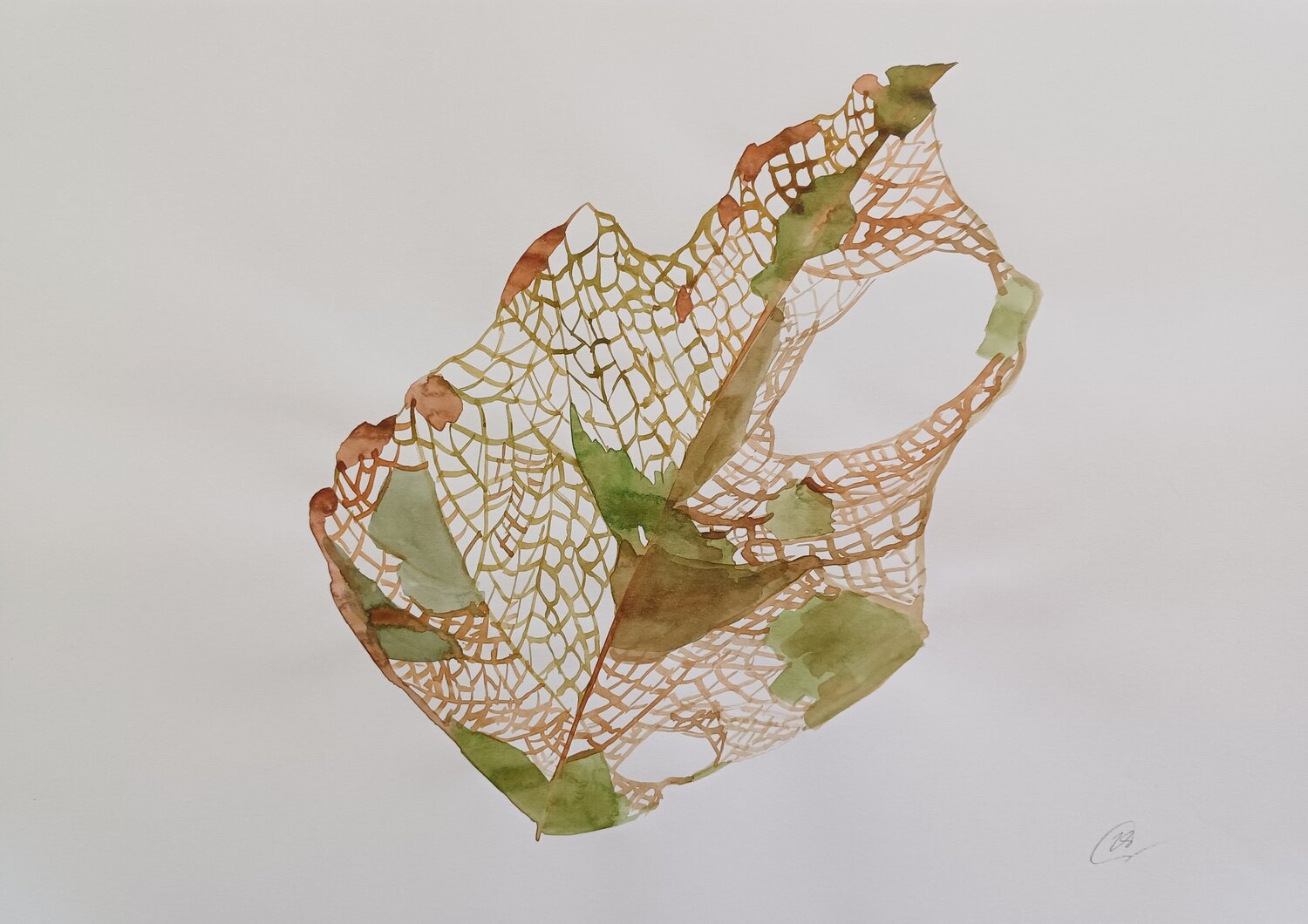 Stories of dissappearance Yaryna Shumska Werk auf Papier zu verkaufen