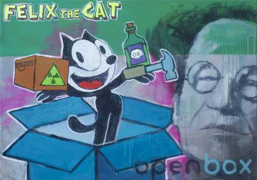 Schrodinger's cat in the box Lorenzo Sperzaga