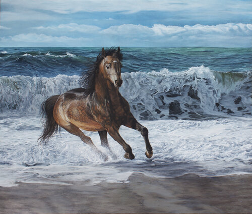 Il vento, la schiuma, il sale de Lorenzo Sperzaga, Pintura a la venta en Singulart