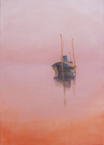 acqua e cielo van Lorenzo Sperzaga, Schilderij te koop op Singulart